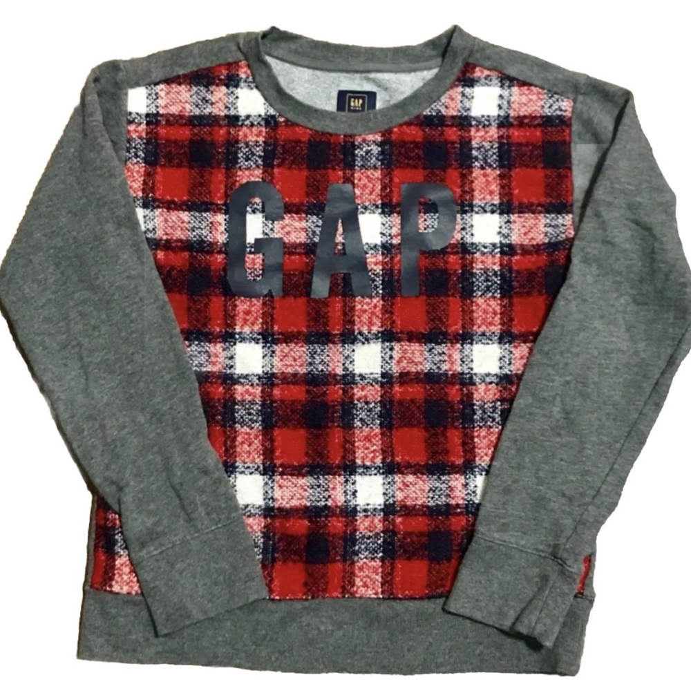 Gap Kids X Pendleton Plaid Wool Blend Sweater 10